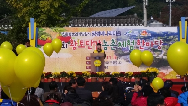 제8회 황토단감 농촌체험 한마당 축제 옐로우 물결 이미지 1