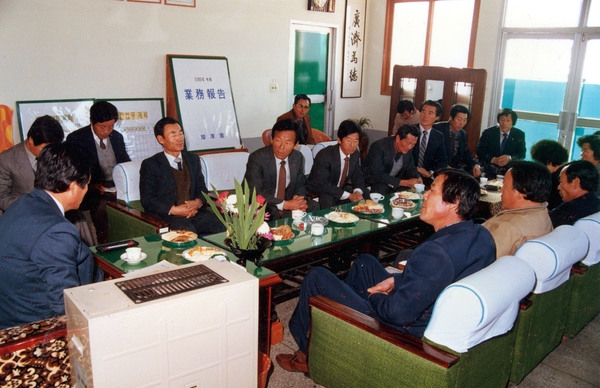 읍면 순회 주민대화(진원면)김옥현군수