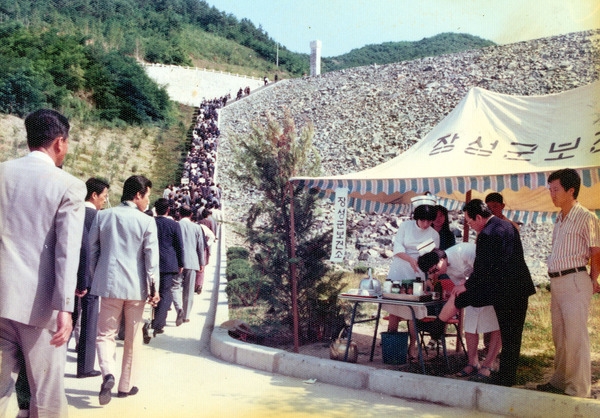 장성댐 의료봉사-보건의료원