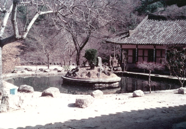 백양사연못
