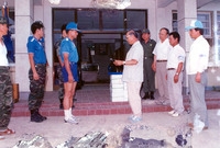 1989수해현장지원군부대감...