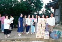 1989수해현장구호품전달