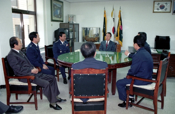 구용상 도지사경찰서방문