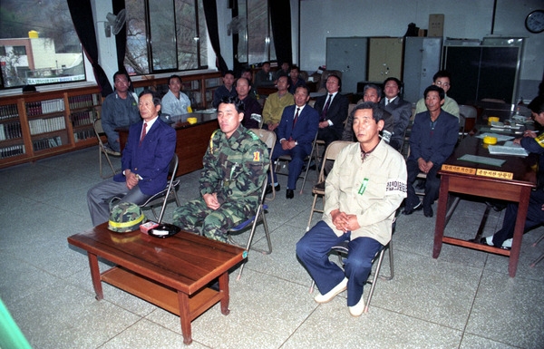93 독수리 훈련 읍면 방문