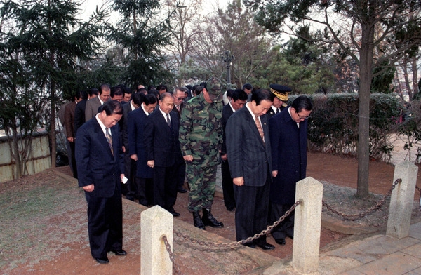 1994신년 충혼탑 참배