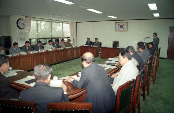 국토대청결운동 회의