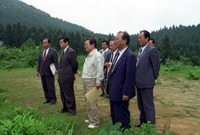 산림청장 조림지 방문
