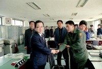 박래관 군수 북하면 방문