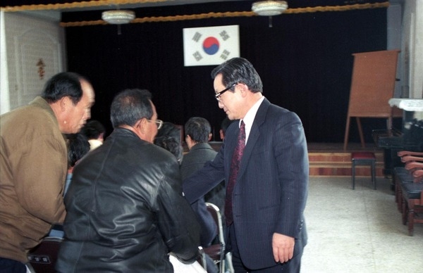 박래관 군수 북하면 방문