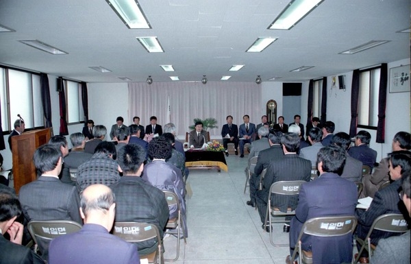 이광수 군수 북일면 초도순시