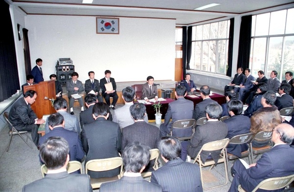 이광수 군수 북이면 초도순시