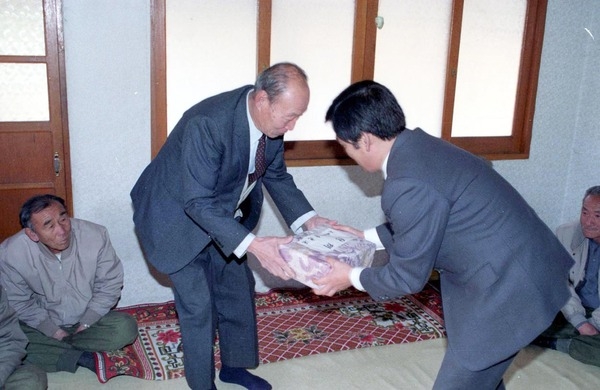 이광수 군수 초도순시(서삼면)