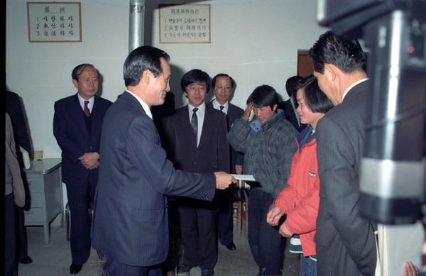 백형조 도지사 초도순시
