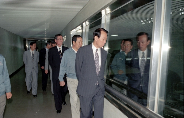 구용상 도지사 보해양조공장 방문