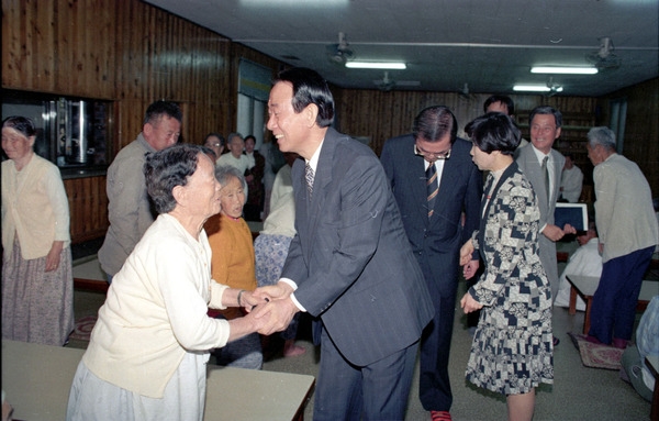 구용상 도지사 영락양로원