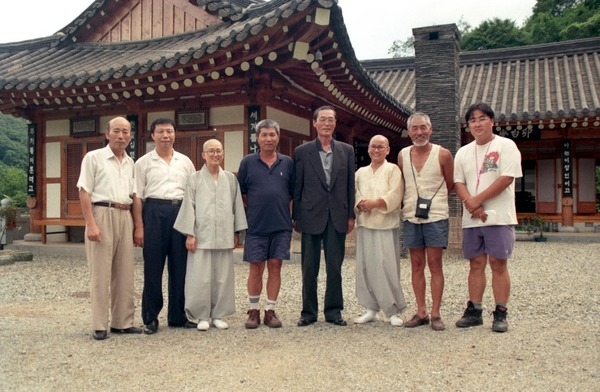 영화촬영팀백양사방문