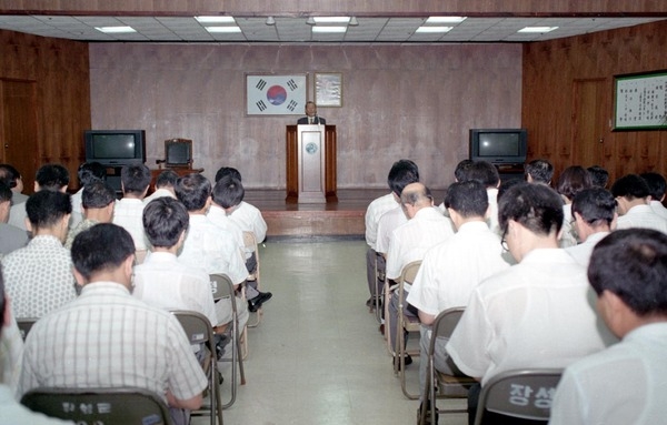 95년7월중 정례조회