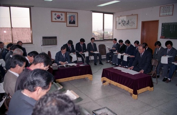 고경주군수 장성읍 순시