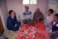 초도순시-노인정방문(서삼면...