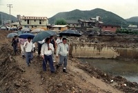 1990수해복구현장