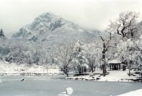 백암산 설경