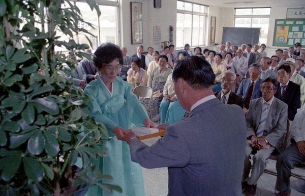 노인학교 입학식