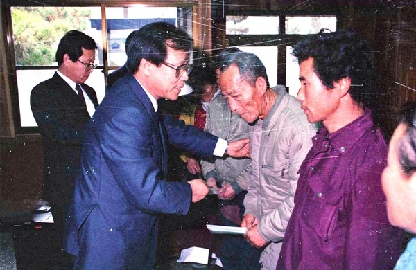 고경주군수 황룡면 초도순시