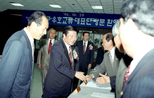 서울중구 우호교류 대표단 방문