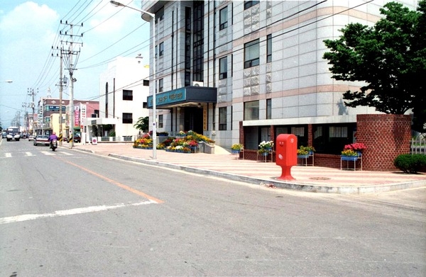 시가지 보도블럭정비(장성군청앞)