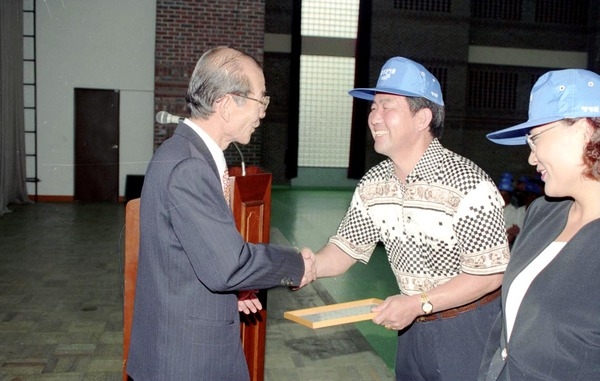환경정화운동 시상식