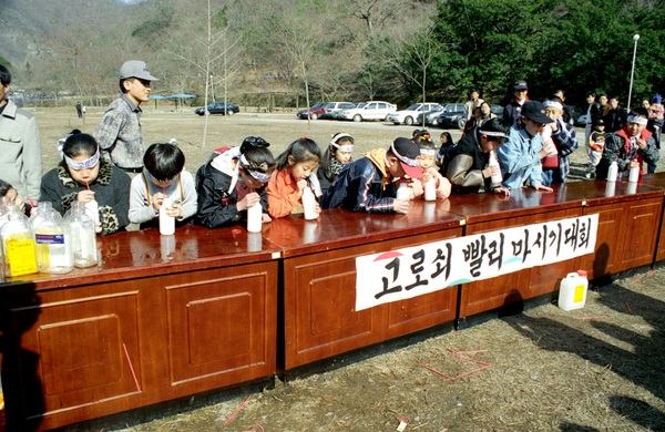 장성백암산고로쇠축제