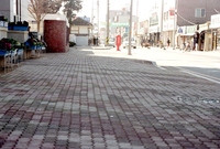 보도블럭(군청앞도로)