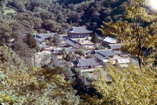 백양사전경