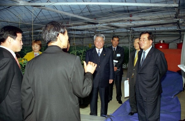 2002년 도 군정보고회(현장방문)