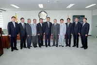 제3대장성군의회공로패전달