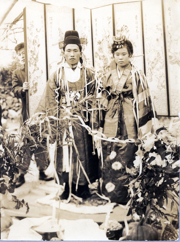 1960년대 결혼식 장면