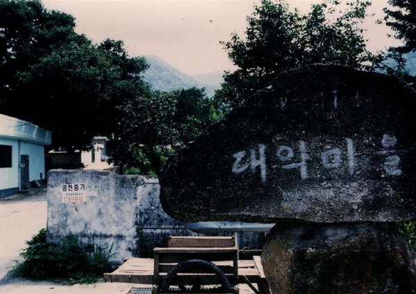 북하면 대악리 마을전경