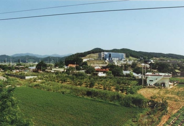 장성읍 기산리 마을전경