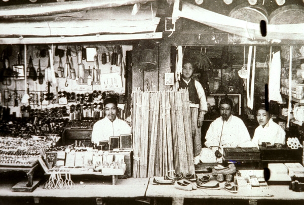 한국의옛날모습(상점풍경)