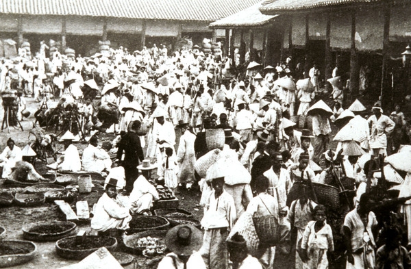 한국의옛날모습(상점풍경)