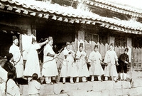한국의옛날모습(활쏘기대회)