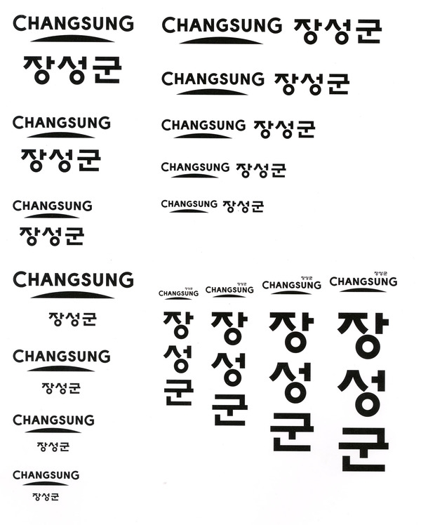 장성상징물 - C.I