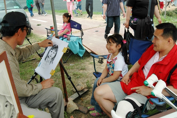 제8회홍길동축제(거리그림그리기)
