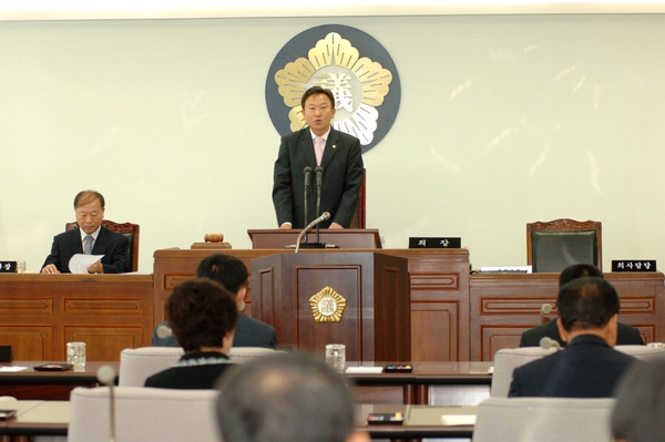 장성군 의회 제180회 정례회의