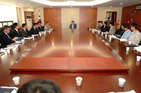 읍면 공무원과의 대화