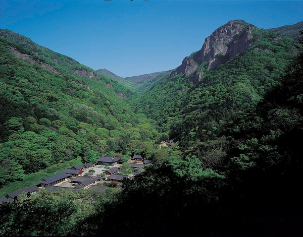 장성 관광화보(백양사 백암산 전경)