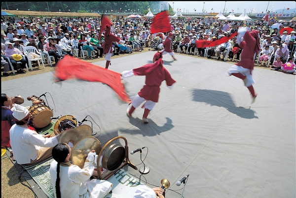 장성 관광화보(홍길동축제 마당극 홍길동전)