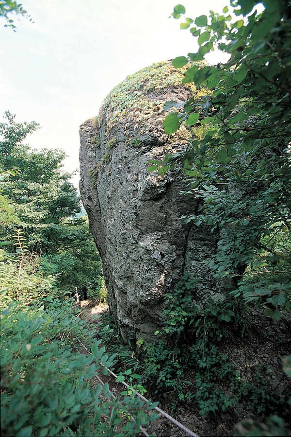 장성 관광화보(입암산성 장군바위)