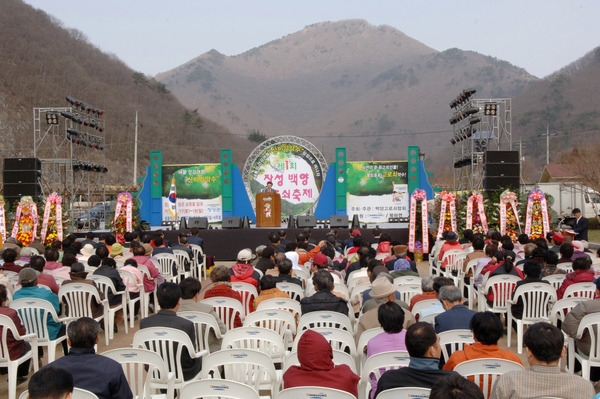 제1회 장성 백양 고로쇠 축제