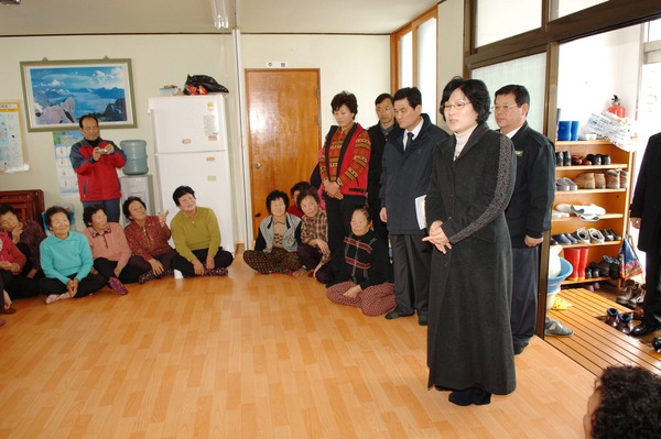 황룡면 필암 경로당 방문
